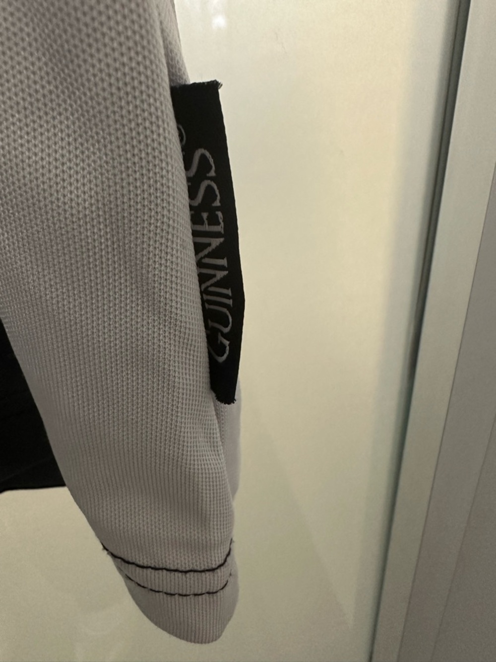 Guinness Men's XXL Black White Sport Golf Rugby Polo Shirt ESTD 1759 Embroidered - Picture 5 of 9